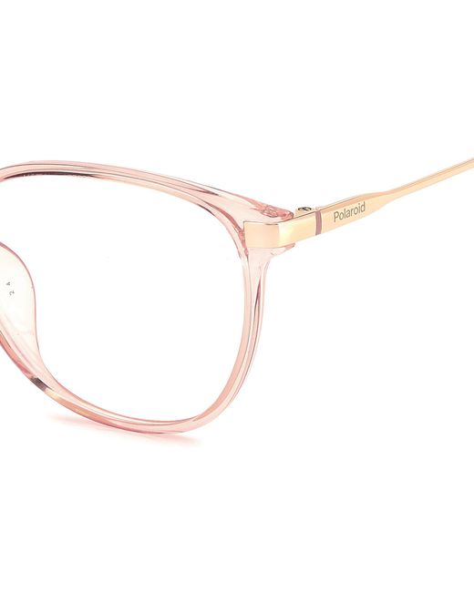 Polaroid Black Pld D489/G 35J Optical Frames Plastic Round