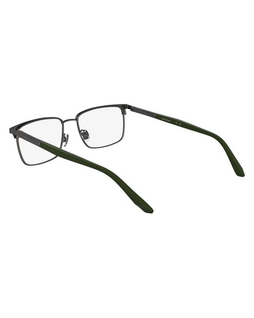 Calvin Klein Black Ck25106 330 Optical Frames Metal Squared Normal for men
