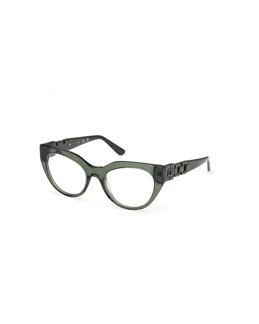 Guess Black Gu50323 096 Optical Frames Acetate Cat Eye Normal