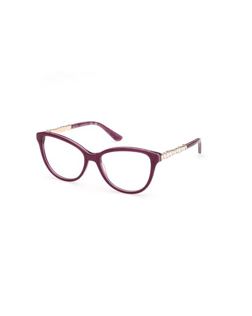 Guess Black Gm50060 83 Optical Frames Acetate Cat Eye Normal