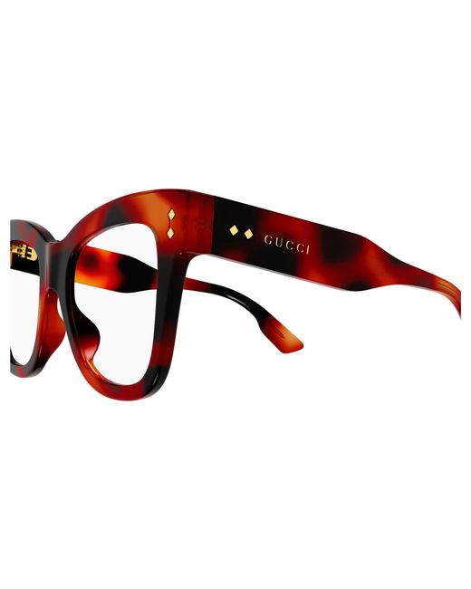 Gucci Black Gg1082O 002 Optical Frames Acetate Cat Eye