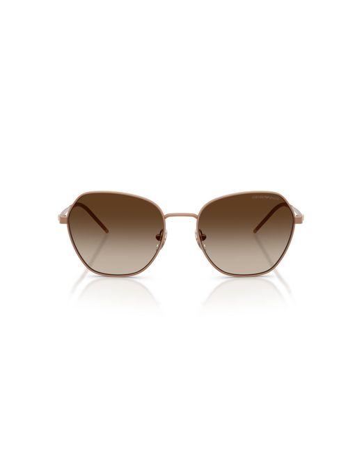 Emporio Armani Black Ea2161 340013 Sunglasses Metal Geometric Normal Shaded