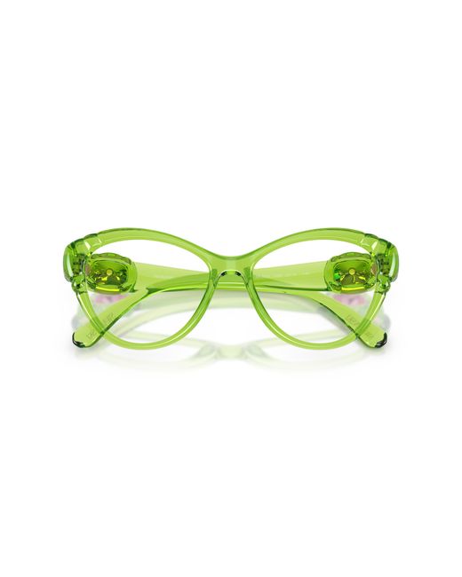 Swarovski Black Sk2057 1089 Optical Frames Injected Cat Eye Normal