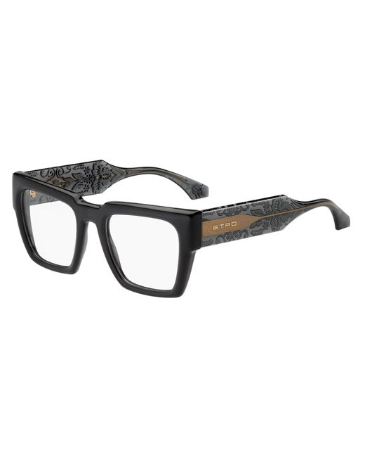 Etro Black 0019 Kb7 Optical Frames Plastic Squared