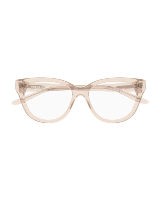 Balenciaga Black Bb0441O 007 Optical Frames Acetate Transparent Butterfly