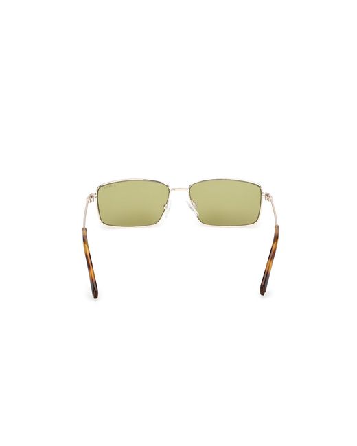 Guess Black Gu00273 32N Sunglasses Metal Squared Normal for men