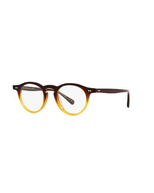 Oliver Peoples Black Ov5504U Op-13 1746 Optical Frames Acetate Transparent Round Normal