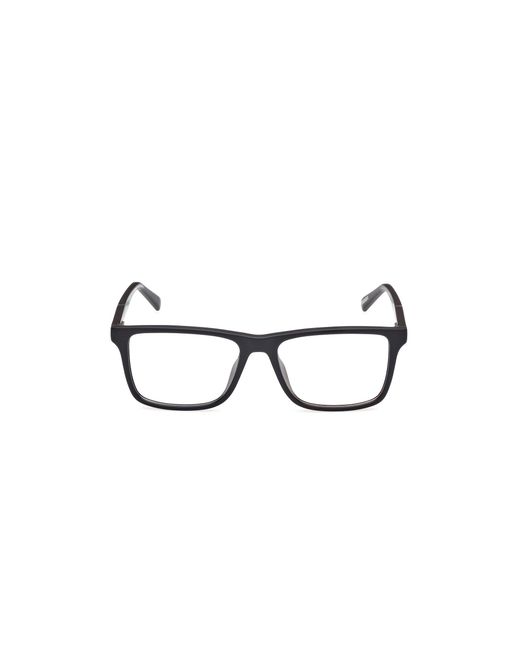 Timberland Black Tb50069-H 001 Optical Frames Injected Squared Normal for men