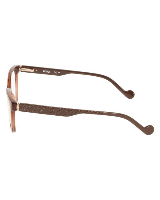 Liu Jo Black Lj2758 200 Optical Frames Bio-Inject Transparent Cat Eye Normal