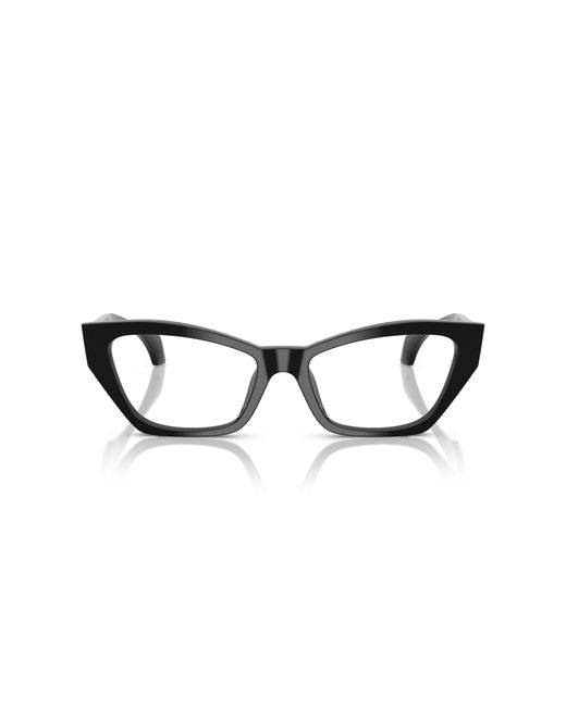 Versace Black Ve3373U Gb1 Optical Frames Acetate Cat Eye Normal
