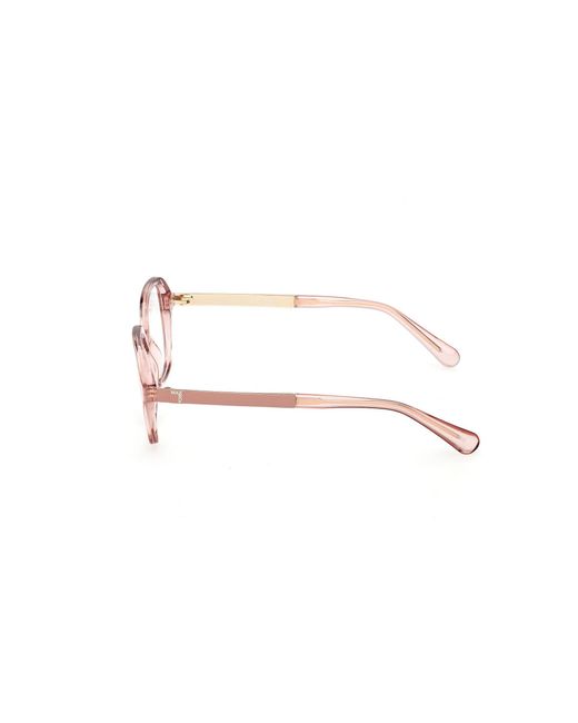 MAX&Co. Black Mo5190 072 Optical Frames Injected Geometric Normal