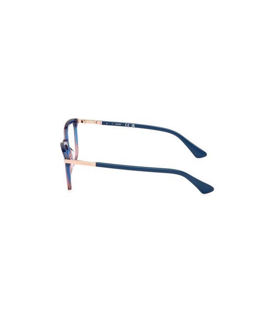 Guess Black Gu2880 092 Optical Frames Acetate Squared Normal