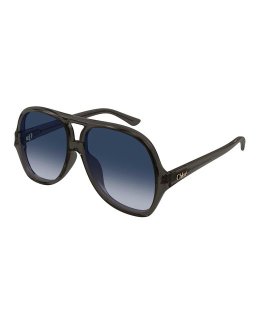 Chloé Black Ch0289S 001 Sunglasses Acetate Pilot