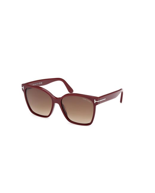 Tom Ford Black Ft1312 Iris-02 69F Sunglasses Acetate Butterfly Normal