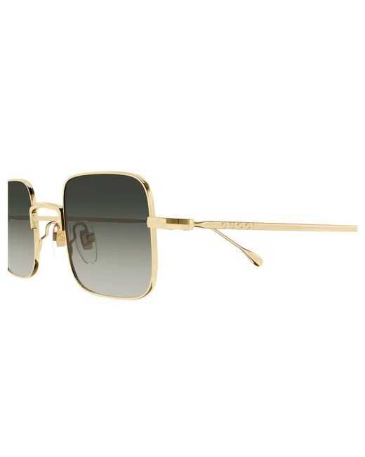 Gucci Black Gg1813S 008 Sunglasses Metal Squared
