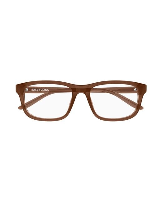 Balenciaga Black Bb0442Oa 006 Optical Frames Acetate Transparent Squared