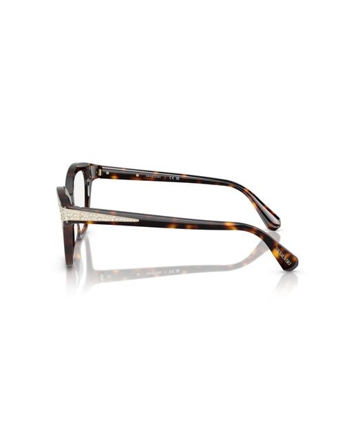 Swarovski Black Sk2029 1002 Optical Frames Acetate Cat Eye Normal
