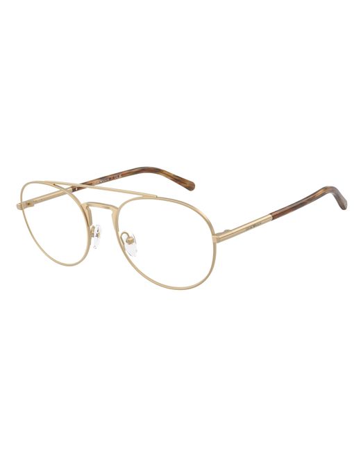 Emporio Armani Black Ea1178 3002 Optical Frames Metal Pilot Normal for men