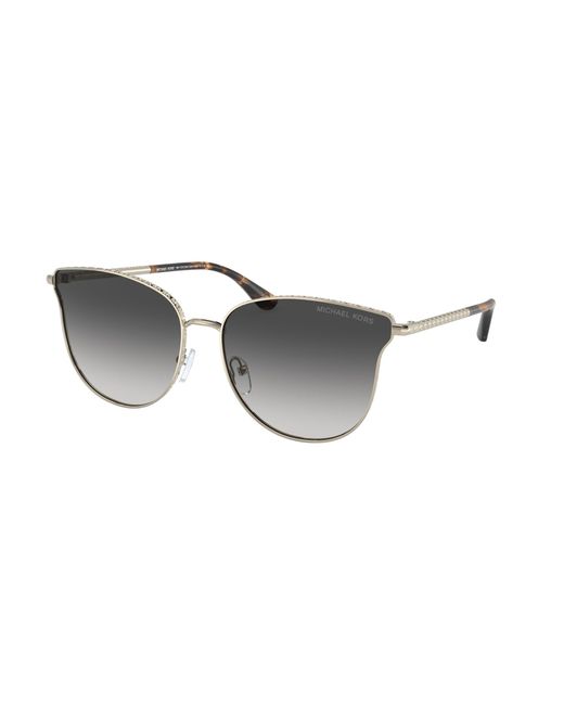 Michael Kors Black Mk1120 Salt Lake City 10148G Sunglasses Metal Round Normal Shaded