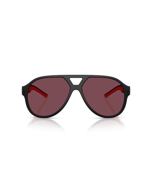 FERRARI SCUDERIA Black Fz6014U 504/1E Sunglasses Injected Pilot Normal