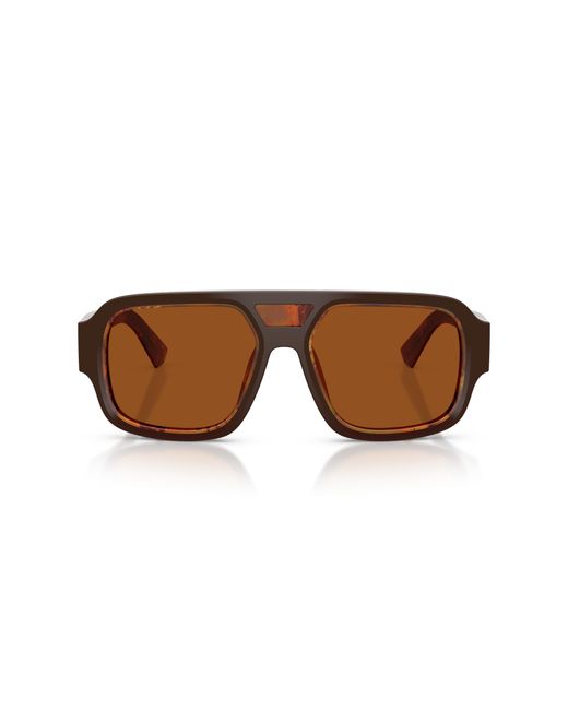 Dolce & Gabbana Black Dg4516 345673 Sunglasses Acetate Squared Normal for men