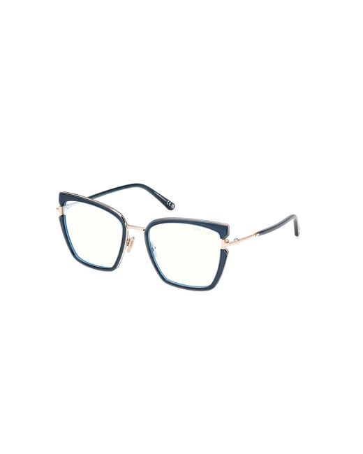 Tom Ford Black Ft5984-B 092 Optical Frames Injected Butterfly Normal