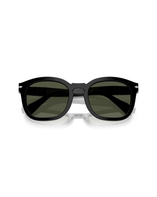 Persol Black Po0082S 95/31 Sunglasses Acetate Geometric Normal