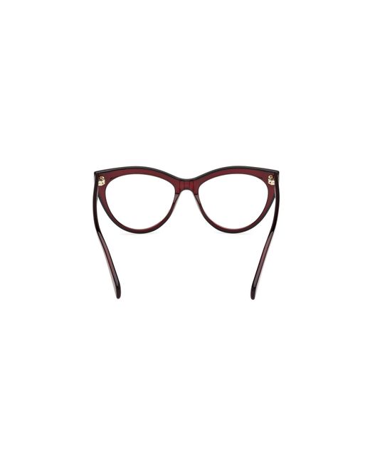 Emilio Pucci Black Ep5250 071 Optical Frames Acetate Cat Eye Normal