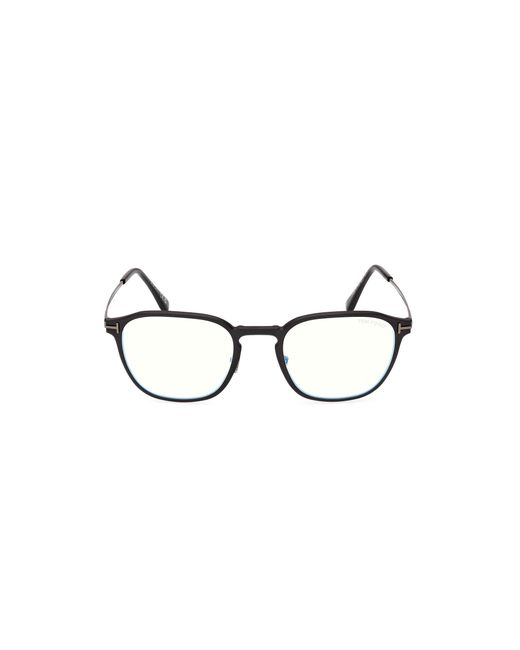 Tom Ford Black Ft6087-B 005 Optical Frames Metal Squared Normal for men