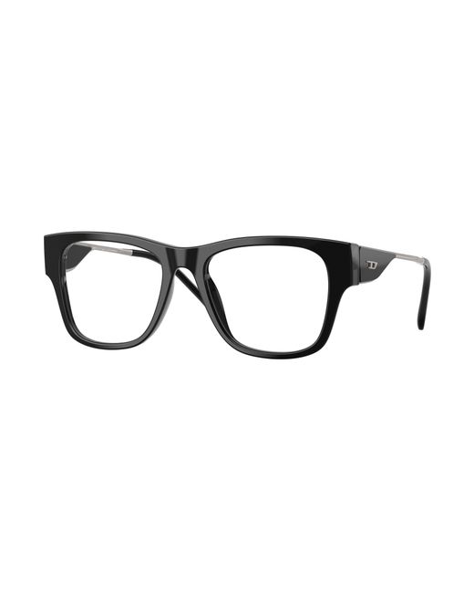 DIESEL Black Dl4019U 2044 Optical Frames Acetate Transparent Squared Normal