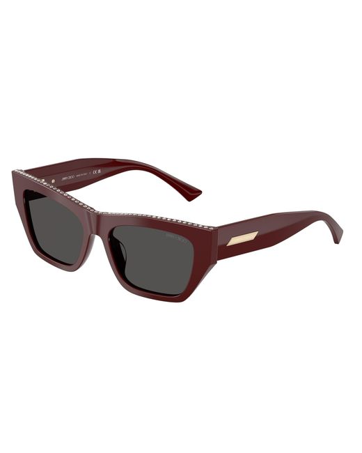 Jimmy Choo Black Jc5035B 505787 Sunglasses Acetate Cat Eye Normal