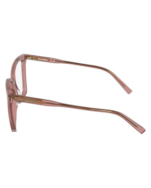 Karl Lagerfeld Black Kl6231 652 Optical Frames Acetate Squared Normal