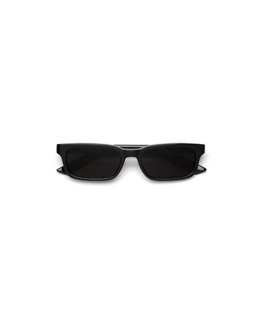 Retrosuperfuture Black Zzv Gesto Sunglasses Acetate Squared Normal
