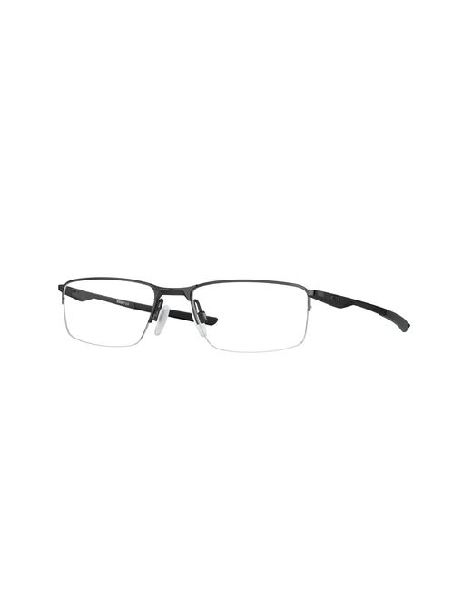 Oakley Black Ox3218 Socket 5.5 321802 Optical Frames Metal Squared Normal for men