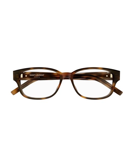 Saint Laurent Black Sl M149/F 003 Optical Frames Acetate Transparent Squared