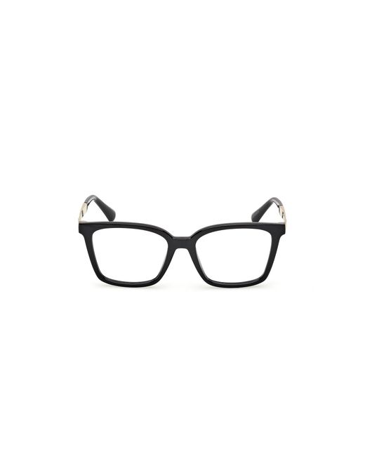 MAX&Co. Black Mo5189 001 Optical Frames Injected Squared Normal