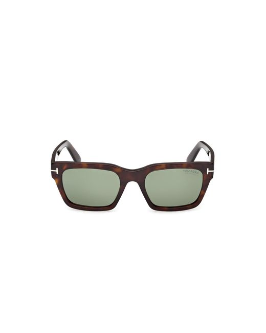 Tom Ford Black Ft1333 Andy-02 52R Sunglasses Acetate Squared Polarized for men