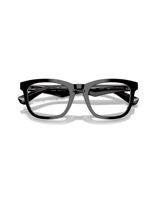 Burberry Black Be2417 4121 Optical Frames Acetate Squared Normal for men