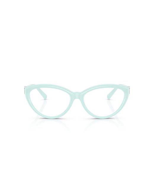 Tiffany & Co Black Tf2287U 8450 Optical Frames Injected Transparent Cat Eye Normal