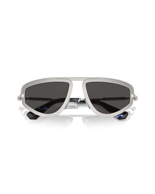 Burberry Black Be3150 100587 Sunglasses Metal Geometric Normal for men