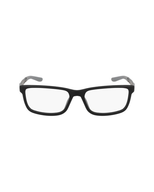 Nike Black 7292 001 Optical Frames Bio-Inject Squared Normal for men
