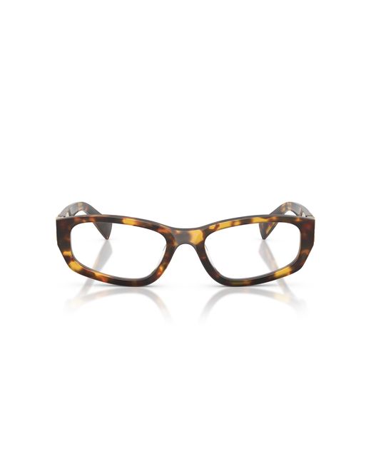 Miu Miu Black Mu 04Yv 14L1O1 Optical Frames Acetate Geometric Normal