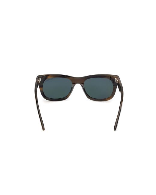 Tom Ford Black Ft1334 Marshall-02 55N Sunglasses Acetate Squared Normal for men