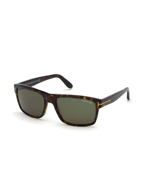 Tom Ford Black Ft0678 August 52N Sunglasses Acetate Geometric Normal for men
