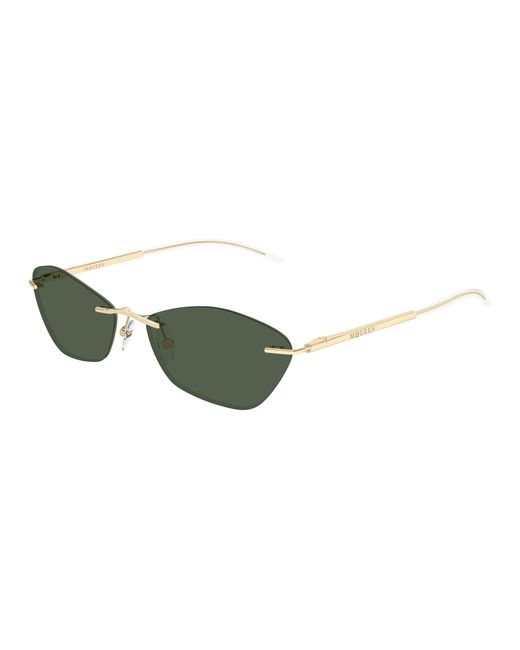 McQueen Black Am0525S 003 Sunglasses Acetate Geometric