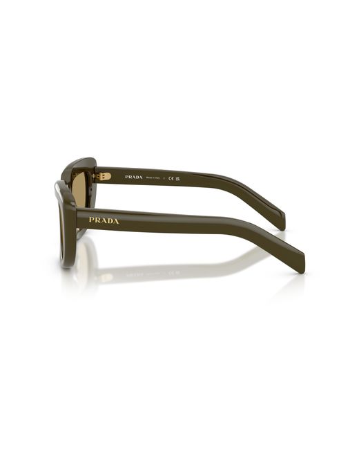 Prada Black Pr D07S 26J70G Sunglasses Acetate Squared Normal