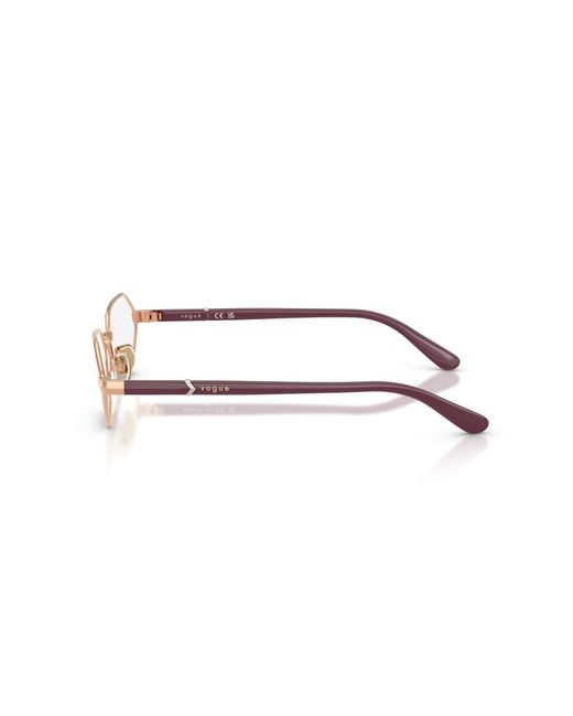 Vogue Eyewear Black Vo4350 5152 Optical Frames Metal Transparent Butterfly Normal