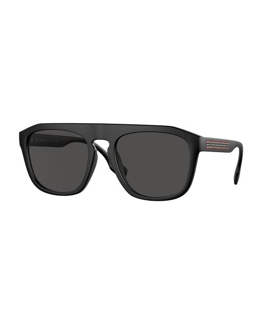 Burberry Black Be4396U Wren 346487 Sunglasses Injected Squared Normal for men