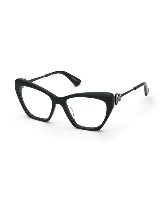Nina Ricci Black Vnr415S 700S Optical Frames Acetate Butterfly