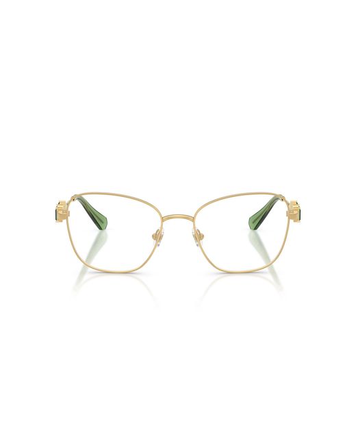 Swarovski Black Sk1025 404G Optical Frames Metal Geometric Normal